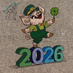 2026 - Lucky Lepi + Bonus | 12.24 x 13.76 cm | VS