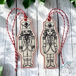 ITH | Anhänger | 2 Nussknacker | 8.02 x 9.60 cm