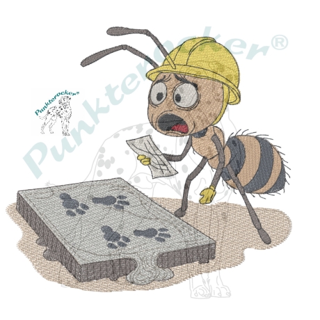 Ameise - oh nein! | 12.38 x 11.47 cm | VS