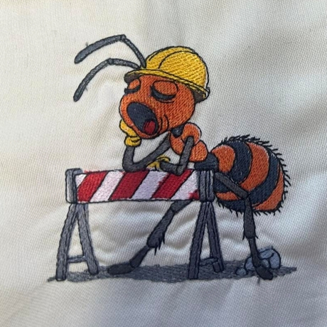 Ameise - wach Posten | 9.20 x 9.56 cm | VS