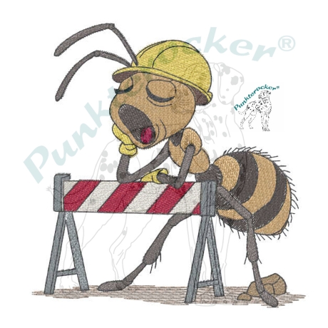 Ameise - wach Posten | 9.20 x 9.56 cm | VS