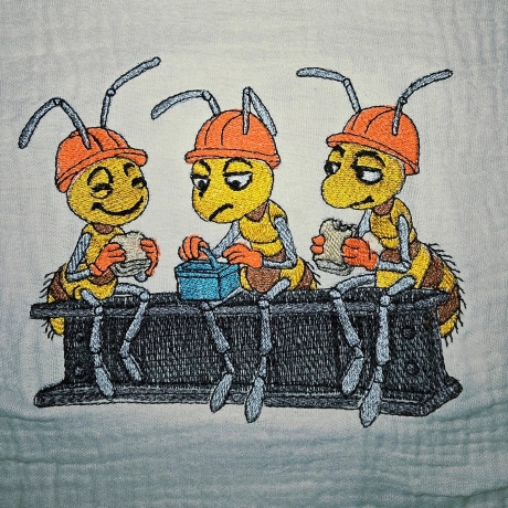 Ameisen - Mittag | 14.68 x 12.77 cm | VS