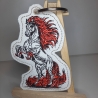 Anhänger Feuerpferd 03 | 5.96 x 9.36 cm | ITH | TS