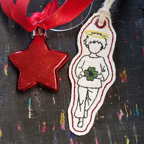 ITH-Geschenk-Anhänger Kontur | Set mit 16 verschiedenen Anhängern