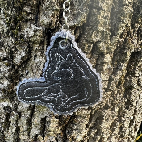 ITH Anhänger Wolf 02 - OneLine - 6.80 x 6.32 cm