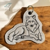 ITH Anhänger Wolf 03 - OneLine - 6.80 x 5.99 cm