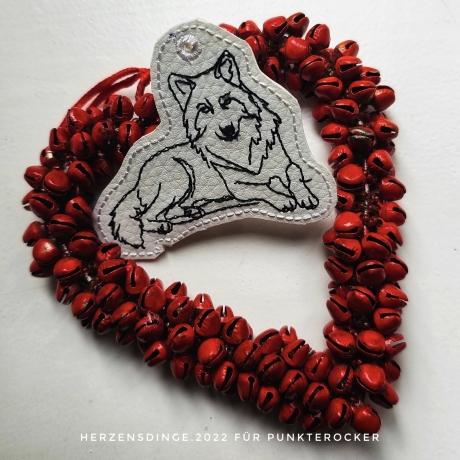 ITH Anhänger Wolf 03 - OneLine - 6.80 x 5.99 cm