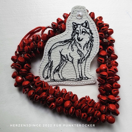 ITH Anhänger Wolf 04 - OneLine - 6.10 x 7.80 cm