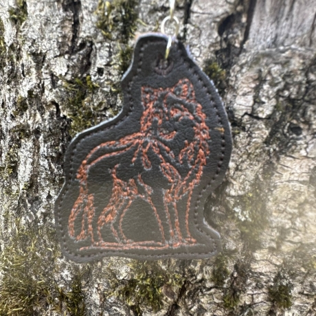 ITH Anhänger Wolf 04 - OneLine - 6.10 x 7.80 cm