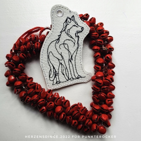 ITH Anhänger Wolf 06 - OneLine - 5.13 x 7.80 cm