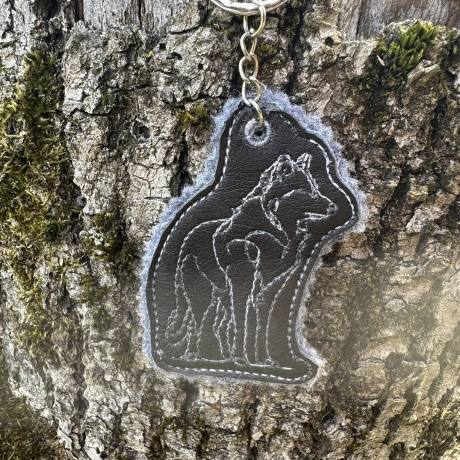 ITH Anhänger Wolf 06 - OneLine - 5.13 x 7.80 cm