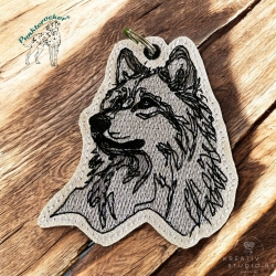 ITH Anhänger Wolfskopf Ranon Vollstick - 6.90 x 7.86 cm