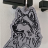 ITH Anhänger Wolfskopf Ranon Kontur - 6.90 x 7.86 cm
