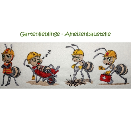 Ameise - der Sani | 9.81 x 9.73 cm | VS