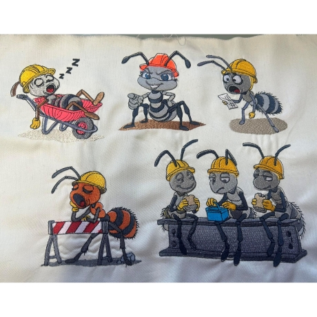 Ameise - total entsetzt | 9.58 x 9.64 cm | VS