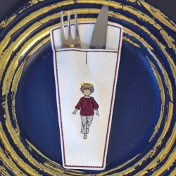 ITH-Bestecktasche | VS - kleiner Junge | 9.13 x 19.17 cm