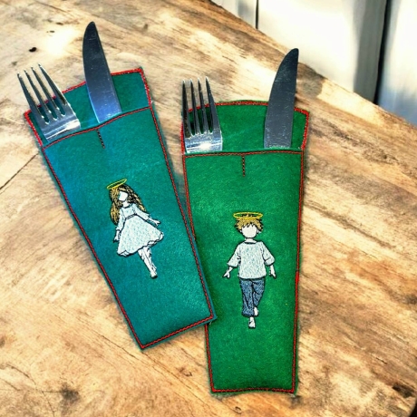 ITH-Bestecktasche | VS - kleiner Junge | 9.13 x 19.17 cm