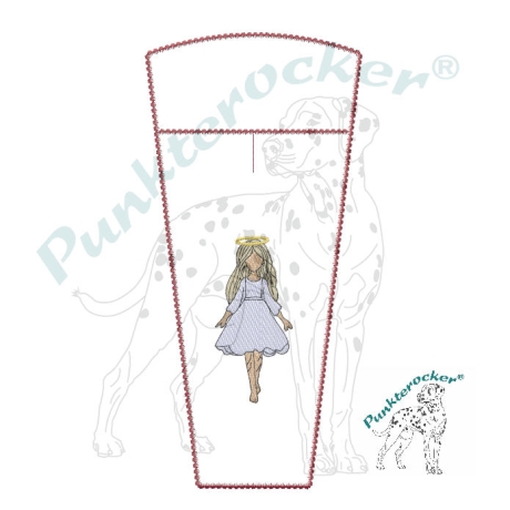 ITH-Bestecktasche | VS - kleines Mädchen | 9.13 x 19.17 cm