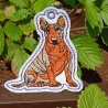ITH Anhänger Bullterrier - Vollstick - 6.72 x 7.36 cm