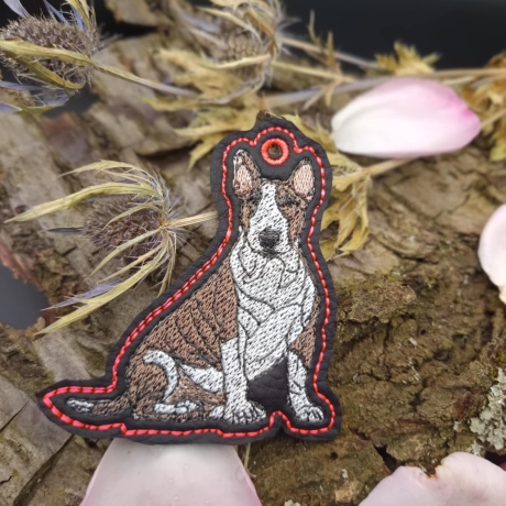 ITH Anhänger Bullterrier - Vollstick - 6.72 x 7.36 cm