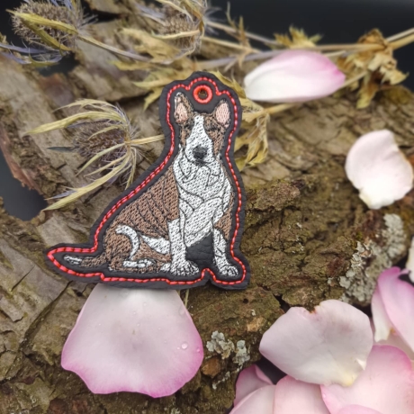 ITH Anhänger Bullterrier - Vollstick - 6.72 x 7.36 cm