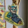 Herr Chill - nur keine Hektik |Anhänger | 8.93 x 9.36 cm |ITH| VS