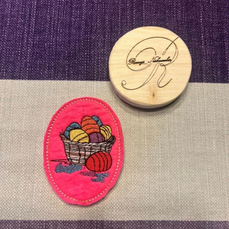 Eierkorb | Stabdatei | 6.00 x 8.15 cm | VS | ITH