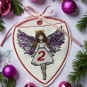 ITH - Engel-(Advents) Kalender – kleines Mädchen – 8.36 x 9.68 cm