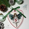 ITH - Engel-(Advents) Kalender – kleines Mädchen – 8.36 x 9.68 cm