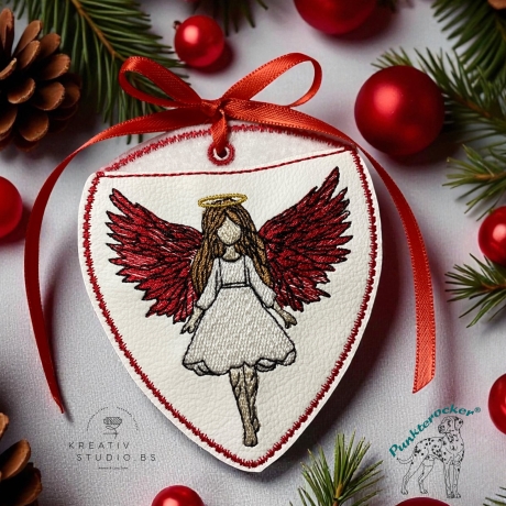 ITH - Engel-(Advents) Kalender – kleines Mädchen – 8.36 x 9.68 cm