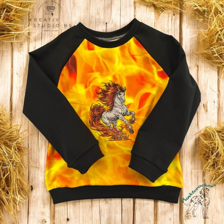 Feuerpferd 01 | Dynamik & Aufbruch | 14.37 x 18.46 cm