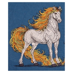 Feuerpferd 02 | Souveränität & innere Kraft | 12.77 x 13.82 cm