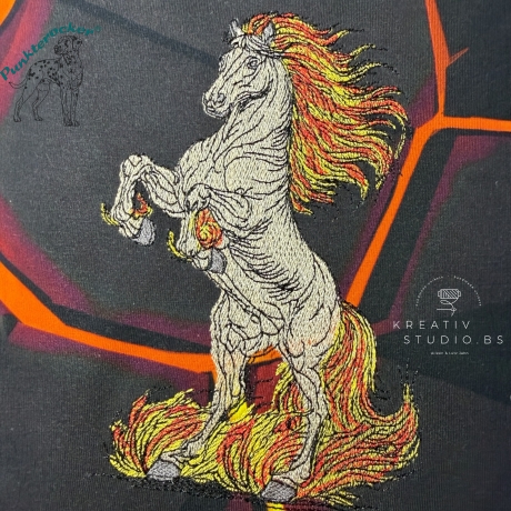 Feuerpferd 03 | Dynamik & Aufbruch | 12.73 x 19.47 cm