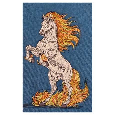 Feuerpferd 03 | Dynamik & Aufbruch | 11.39 x 17.40 cm