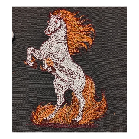 Feuerpferd 03 | Dynamik & Aufbruch | 11.39 x 17.40 cm