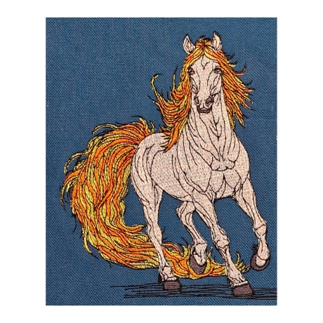 Feuerpferd 04 | Souveränität & innere Kraft | 12.76 x 15.24 cm