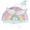 Fluke 1  | 9.68 x 9.67 cm | ITH Untersetzer/ Patch eckig
