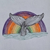 Fluke 1  | 9.68 x 9.67 cm | ITH Untersetzer/ Patch eckig