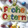 Frohe Ostern | Anhänger | 7.50 x 5.13 cm | VS | ITH