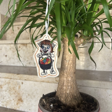 Klara - Frohe Ostern | Anhänger | 5.64 x 9.35 cm | VS | ITH