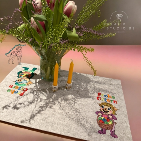 Klara wünscht Frohe Ostern  | 7.77 x 17.03 cm | VS