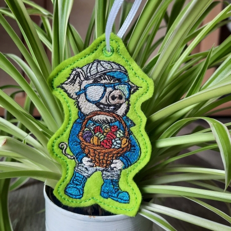 Kurt - Frohe Ostern | Anhänger | 6.13 x 9.35 cm | VS | ITH