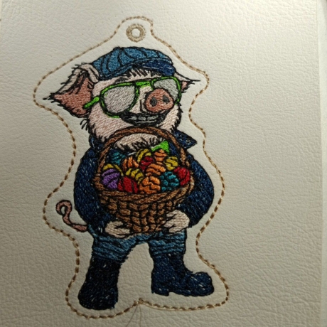 Kurt - Frohe Ostern | Anhänger | 6.13 x 9.35 cm | VS | ITH