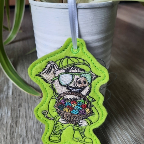 Kurt - Frohe Ostern | Anhänger | 6.13 x 9.35 cm | TS | ITH