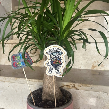 Kurt - Frohe Ostern | Stabdatei | 6.13 x 8.67 cm | TS | ITH