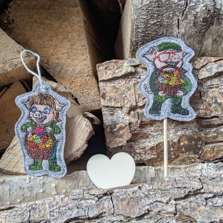 Kurt - Frohe Ostern | Stabdatei | 6.13 x 8.67 cm | VS | ITH