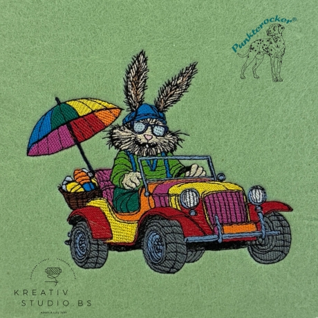 Oster - Lieferdienst  | 14.86 x 12.80 cm | VS