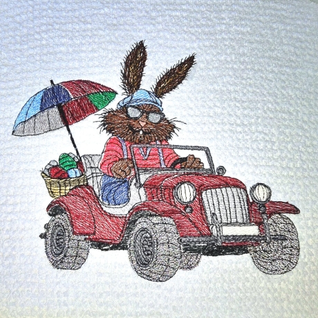 Oster - Lieferdienst  | 14.86 x 12.80 cm | VS