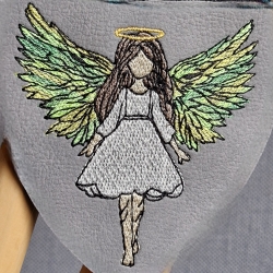  VS | Mädchen mit Flügel | 7.08 x 7.50 cm