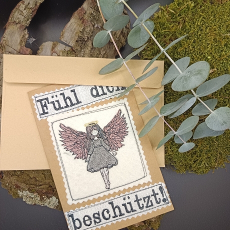  VS | Mädchen mit Flügel | 7.08 x 7.50 cm